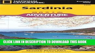 New Book Sardinia [Italy] (National Geographic Adventure Map)