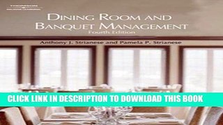 Collection Book Dining Room and Banquet Management