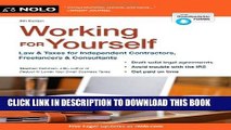 Collection Book Working for Yourself: Law   Taxes for Independent Contractors, Freelancers