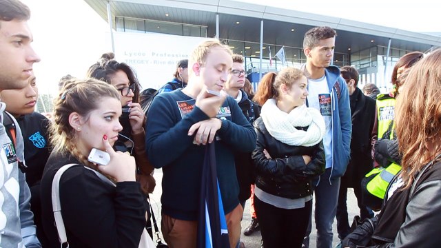 Blocus des élèves et débrayage des profs ce mardi matin au lycée Tregey