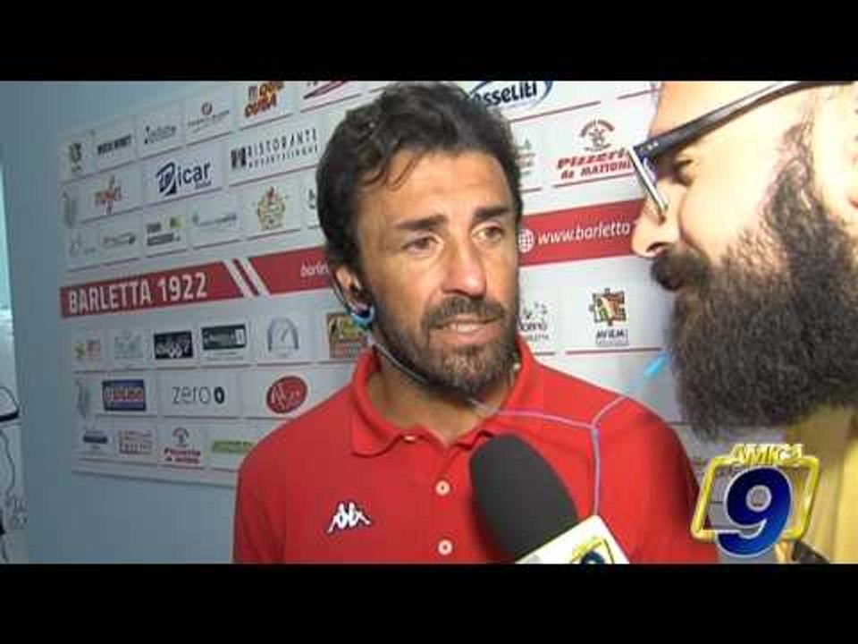 Barletta - Audace Cerignola 3-0 | Post Gara Francesco Bitetto - Allenatore Barletta