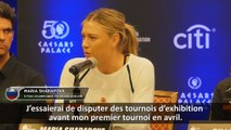 Smash Hits - Sharapova : ''Je jouerai des tournois d'exhibition''