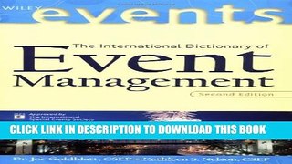 [Read PDF] The International Dictionary of Event Management Download Free
