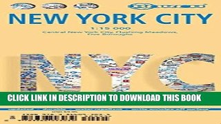 New Book Laminated New York City Streets Map by Borch (English Edition)