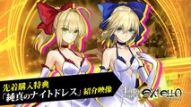 FateEXTELLA: Nero Claudius & Arturia Pendragon Pure Night Dress Costumes