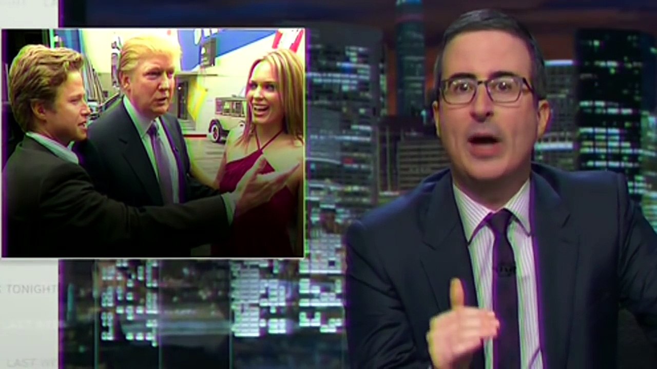 On 'Last Week Tonight' John Oliver Destroy Donald Trump on Sexual Assault Remarks - October 10, 2016