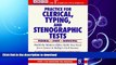 FAVORITE BOOK  Practice for Clerical, Typing Tests (Arco Practice for Clerical, Typing,