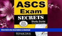 FAVORITE BOOK  ASCS Exam Secrets Study Guide: ASCS Test Review for the Air Systems Cleaning