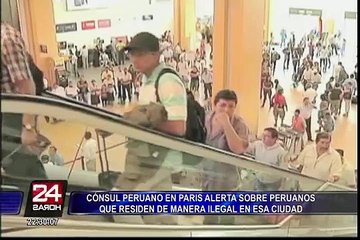 Alertan sobre peruanos que residen de manera ilegal en París
