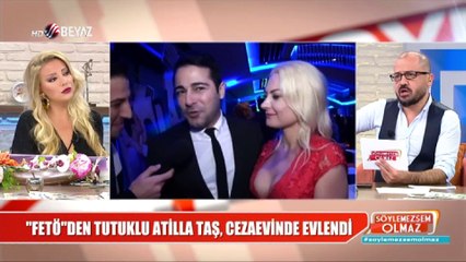 FETÖ'DEN TUTUKLU ATİLLA TAŞ, CEZAEVİNDE EVLENDİ