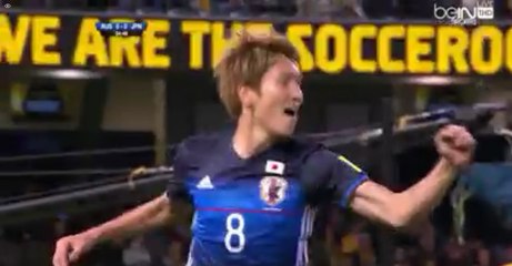 Genki Haraguchi Amazing Goal - Australia 0-1 Japan - (11/10/2016)