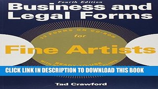 Collection Book Business and Legal Forms for Fine Artists