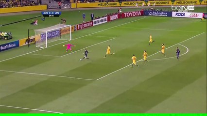Genki Haraguchi Goal - Australia	 0-1	Japan 11.10.2016