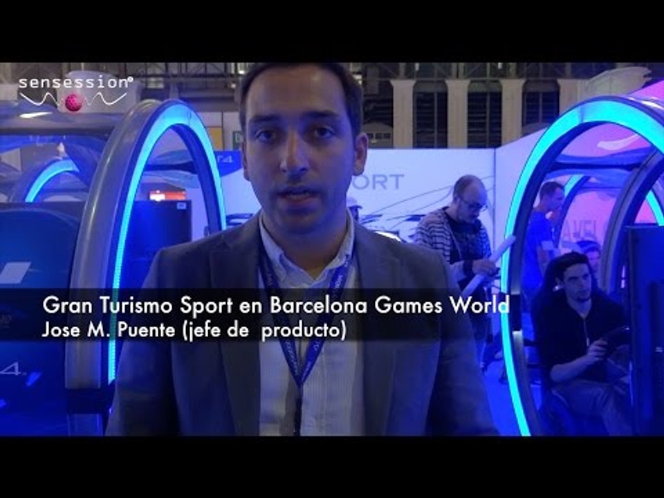 Gran Turismo Sport en Barcelona Games World | Jose M. Puente (jefe de producto)