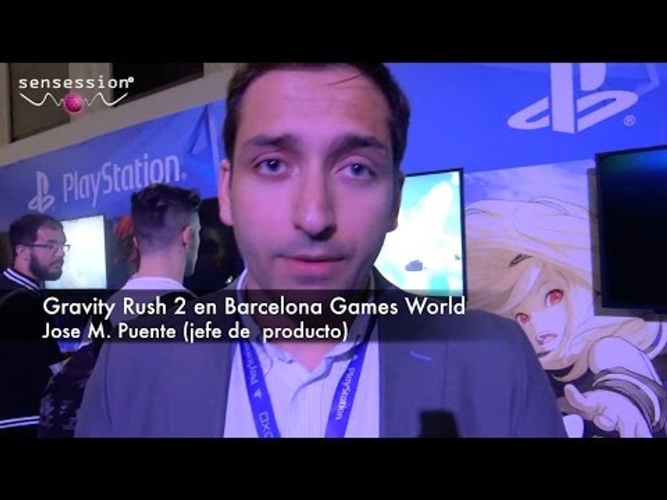 Gravity Rush 2 en Barcelona Games World | Jose M. Puente (jefe de producto)