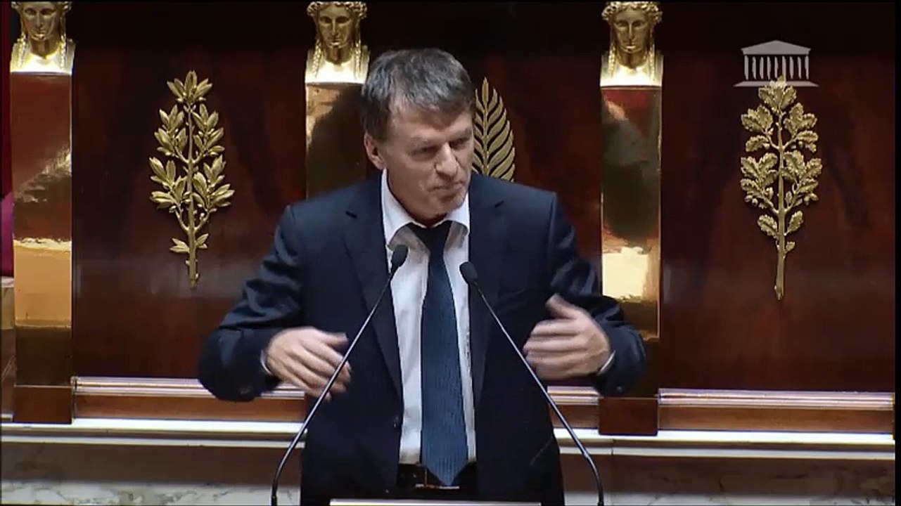 Le député Philippe Folliot chante "La Montagne" de Jean Ferrat dans l'hémicycle