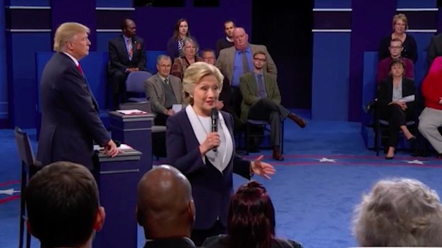 Hillary Clinton on Trump: 'He lives in an alternative reality'