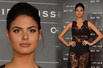 "Intimissimi On Ice" Gecesinde Şeffaf Kıyafetler Yarıştı