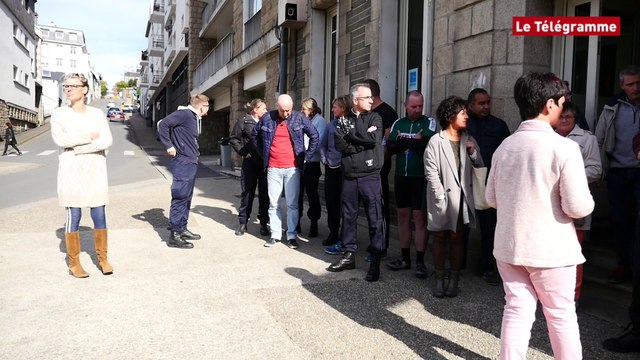 Viry-Châtillon. Une quinzaine de policiers rassemblés à Morlaix