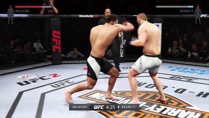 Andrei Arloski vs Josh Barnett - Full Fight (Simulation)