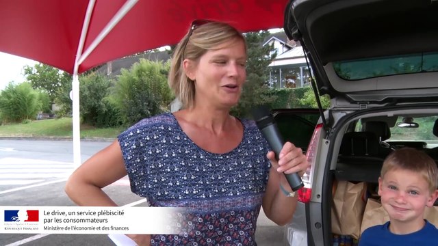 Le drive, un service plébiscité par les consommateurs