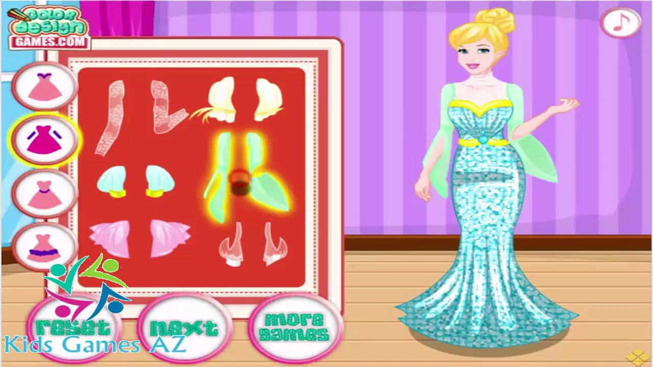 Cinderella Prom Dress Design | Disney Princess Cinderella Games