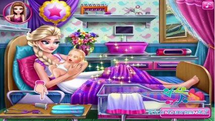 Elsa Birth Care | Disney princess Frozen | Kids Games AZ