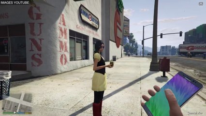 GTA V : parodie les Galaxy Note 7