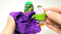 Play-Doh Surprise Easter Eggs kinder Toys Shrek Spongebob Monsters by Unboxingsurpriseegg