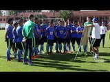 Seleção Brasileira Masculina Sub-20 faz primeiro treino no Chile