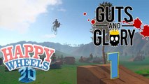 Guts and Glory (Happy Wheels 3d) Gameplay Español - Ep1 - La cabeza del niño