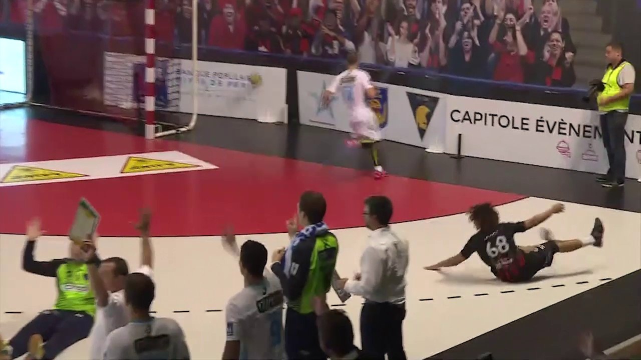 Carton rouge de Vincent Gerard contre Ivry - J2 Lidl Starligue