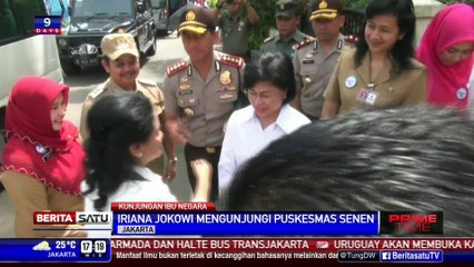 Iriana Kunjungi Puskesmas Senen
