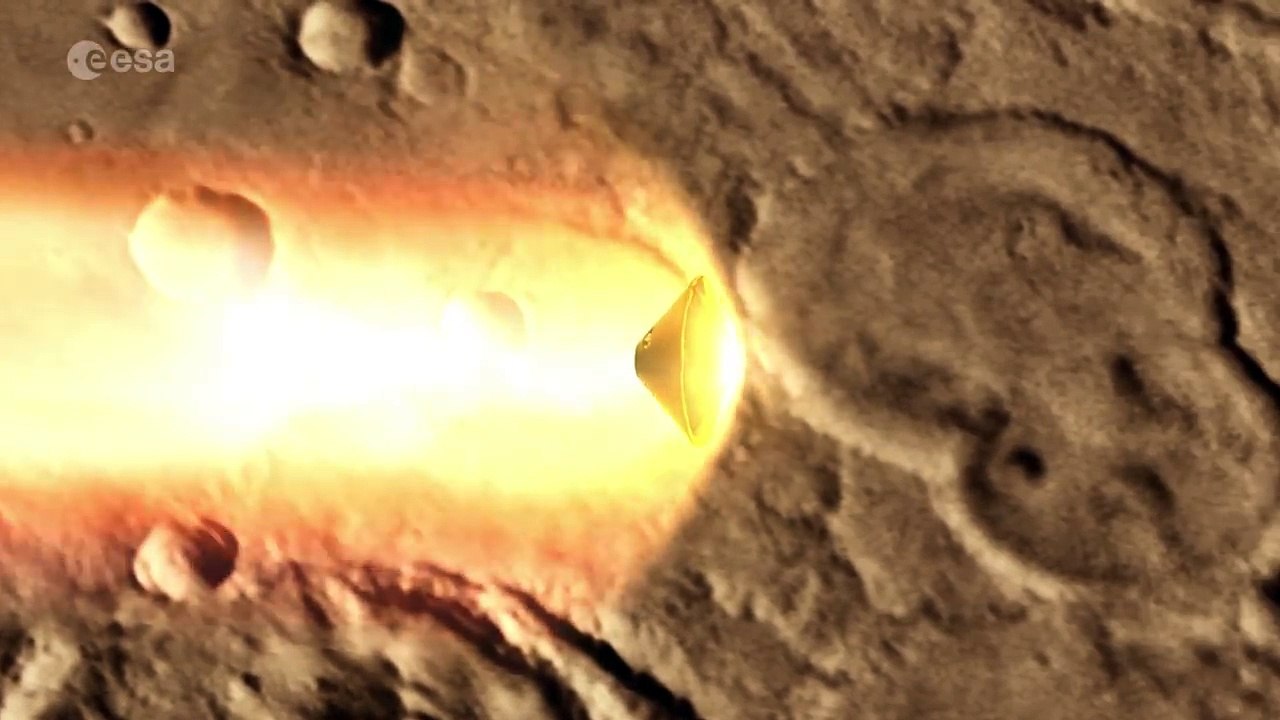 La mission ExoMars menée par l'ESA