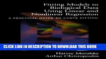 [PDF] Fitting Models to Biological Data Using Linear and Nonlinear Regression: A Practical Guide