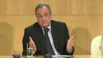Florentino Pérez sobre multa de UE: "Estoy convencido que ganaremos"