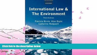 FULL ONLINE  International Law and the Environment