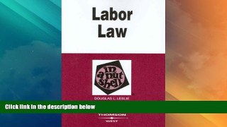 Must Have PDF  Labor Law in a Nutshell  Full Read Most Wanted