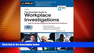 Big Deals  The Essential Guide to Workplace Investigations: How to Handle Employee Complaints