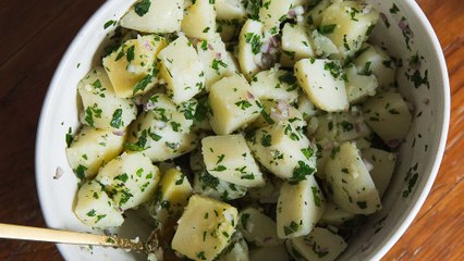 How to Make Moroccan Potato Salad