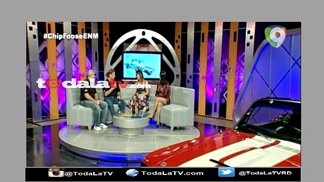 Chip Foose diseñador de autos personalizados -Esta Noche Mariasela-Video