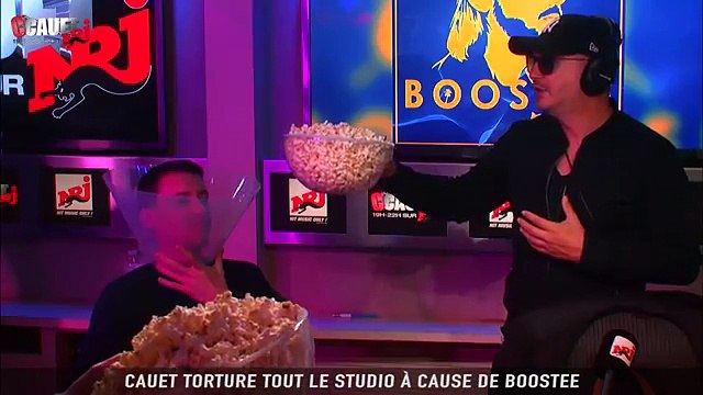 Cauet torture tout le studio a cause de Boostee - C’Cauet sur NRJ