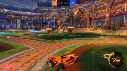 Rocket League gameplay on a Nvidia Geforce GT730