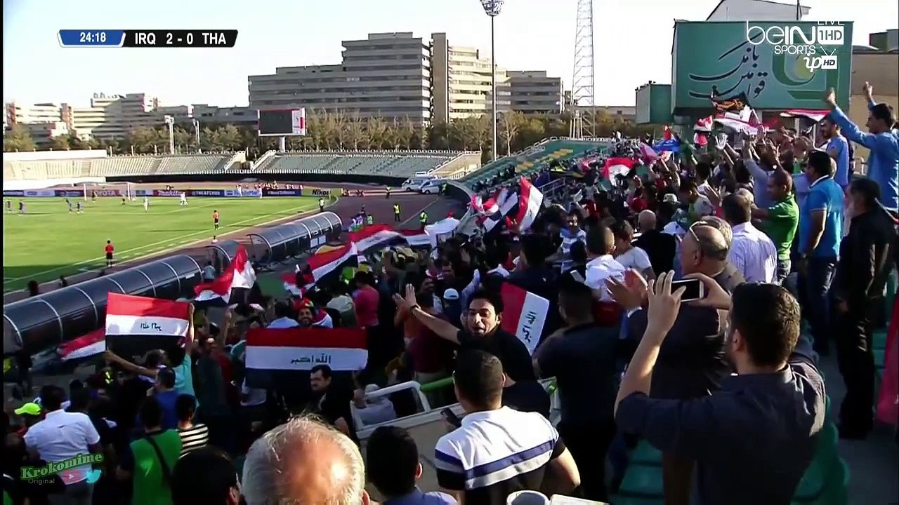 IRAQ 4-0 THAILAND  2018 FIFA World Cup Qualifiers - All Goals  11-10-2016 HD