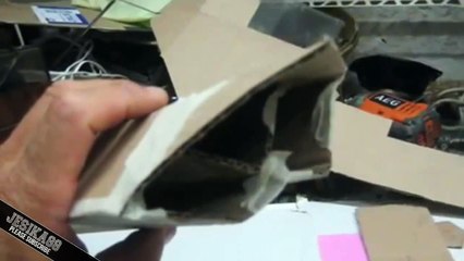 Video Lengkap Cara Membuat Pesawat terbang Mainan dari Kardus Bekas Bagian 2