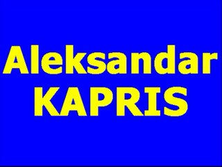 Aleksandar Kapris - Kad muskarac pusti suzu