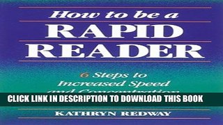 [PDF] How to Be a Rapid Reader Popular Online