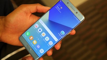 Galaxy Note 7 Iris Scanner Test (In Darkness)