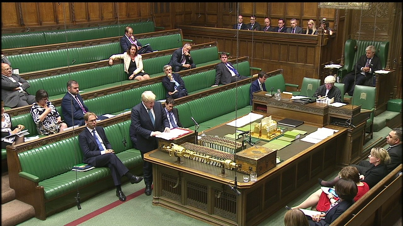 Boris Johnson calls for protests outside Russian embassy