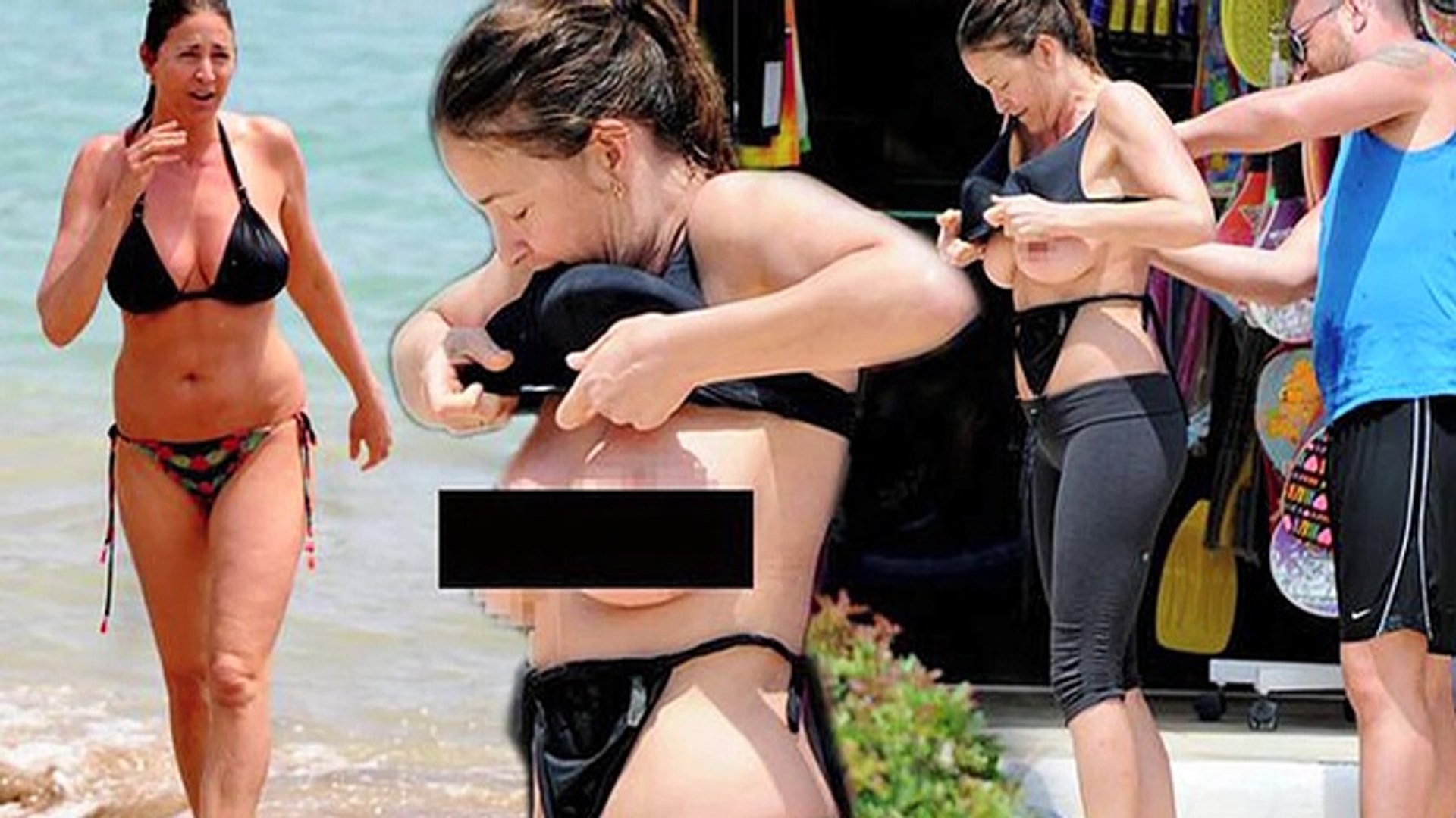 ⁣Lisa Snowdon Suffers Nip-Slip Flashes B00BIES